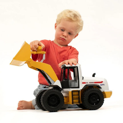 BRUDER 03412 Roadmax Φορτωτής με Ρόδες Πραγματική Δράση για Μικρούς Μηχανικούς