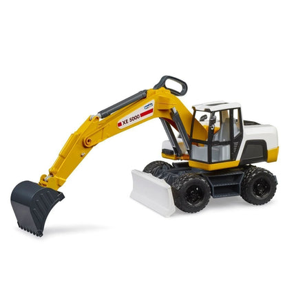 BRUDER 03413 Roadmax Ρεαλιστικός Κινητός Εκσκαφέας Παιχνιδιού Απόλυτη Δράση & Διασκέδαση στην Άμμο και το Παιχνίδι!