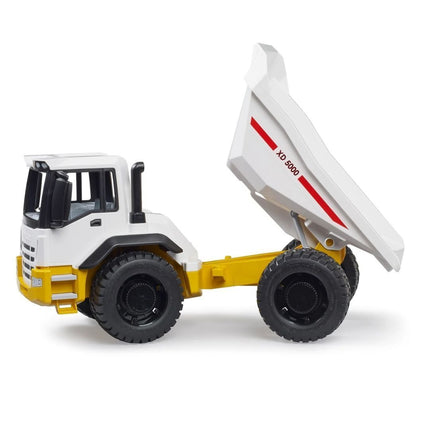 BRUDER 03420 Ανατρεπόμενο Όχημα Ισχυρή Μεταφορά Χωμάτων για Ρεαλιστικό Παιχνίδι Κατασκευών