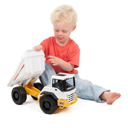 BRUDER 03420 Ανατρεπόμενο Όχημα Ισχυρή Μεταφορά Χωμάτων για Ρεαλιστικό Παιχνίδι Κατασκευών