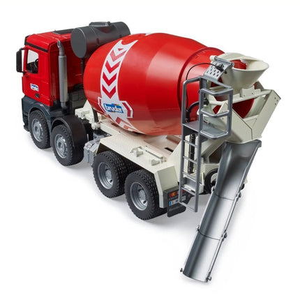 BRUDER 03655 Φορτηγό Ανάμειξης Σκυροδέματος Mercedes-Benz Arocs Ρεαλιστική Λειτουργία & Ανθεκτική Κατασκευή