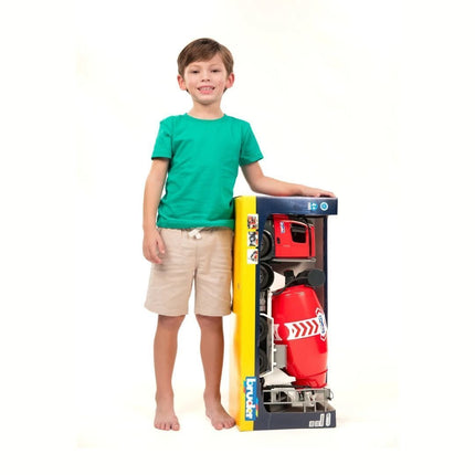 BRUDER 03655 Φορτηγό Ανάμειξης Σκυροδέματος Mercedes-Benz Arocs Ρεαλιστική Λειτουργία & Ανθεκτική Κατασκευή