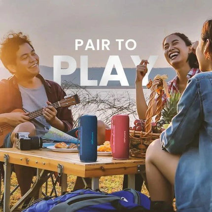HiFuture Alpha Φορητό Ηχείο Bluetooth 20W με Ισχυρό Ήχο & IPX7 Αδιάβροχη Προστασία Κόκκινο