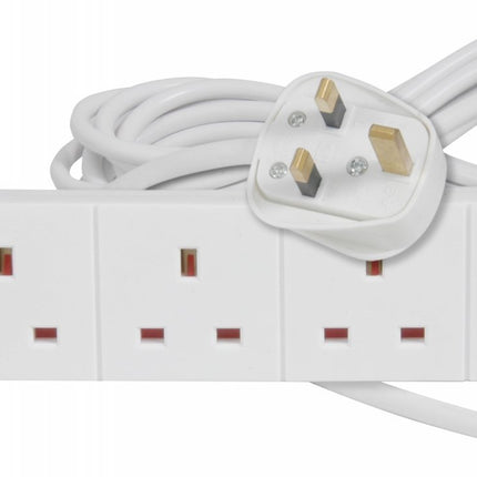 Mercury Power Extension Lead 4-Gang 2.0m Surge 430.009UK