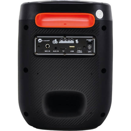 N-Gear The Flash Banger 606 Portable Karaoke Speaker LED/USB/Mic