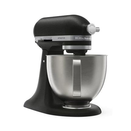 KitchenAid Artisan Plus Μίξερ Tilt-Head 4.7L 325W με Φωτισμό Μπολ, Πλανητική Κίνηση και Precision Speed Control 5KSM50PKVBBK Cast Iron Black