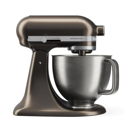 KitchenAid Artisan Plus Μίξερ Tilt-Head 4.7L 325W με Φωτισμό στο Μπολ, Πλανητική Κίνηση και Precision Speed Control 5KSM50PKVBIO Iron Ore