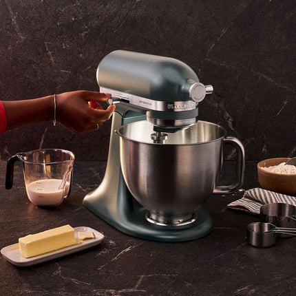 KitchenAid Artisan Plus Μίξερ Tilt-Head 4.7L 325W με Φωτισμό στο Μπολ, 11 Ταχύτητες, Πλανητική Κίνηση και Precision Speed Control 5KSM50PKVBJP Juniper