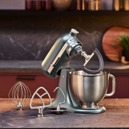 KitchenAid Artisan Plus Μίξερ Tilt-Head 4.7L 325W με Φωτισμό στο Μπολ, 11 Ταχύτητες, Πλανητική Κίνηση και Precision Speed Control 5KSM50PKVBJP Juniper
