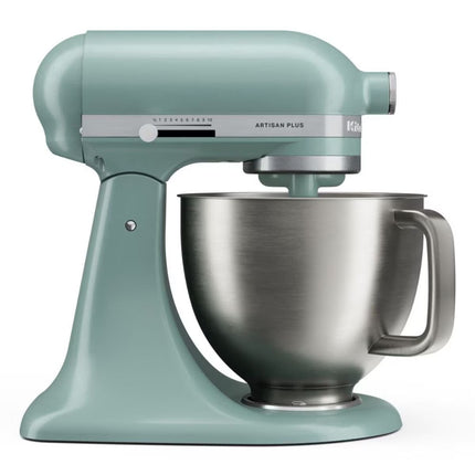 KitchenAid Artisan Plus Μίξερ Tilt-Head 4.7L 325W με Φωτισμό στο Μπολ, Πλανητική Κίνηση και Precision Speed Control 5KSM50PKVBMJ Mint Julep