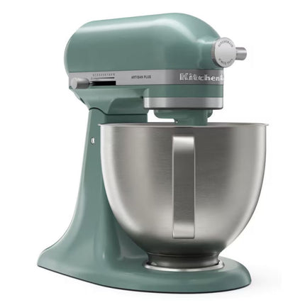 KitchenAid Artisan Plus Μίξερ Tilt-Head 4.7L 325W με Φωτισμό στο Μπολ, Πλανητική Κίνηση και Precision Speed Control 5KSM50PKVBMJ Mint Julep