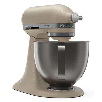 KitchenAid Artisan Plus Μίξερ Tilt-Head 4.7L 325W με Φωτισμό στο Μπολ, Πλανητική Κίνηση και Precision Speed Control 5KSM50PKVBOC Oat