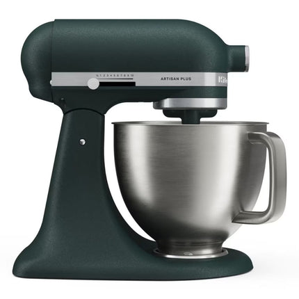 KitchenAid Artisan Plus Μίξερ Tilt-Head 4.7L 325W με Φωτισμό στο Μπολ, Πλανητική Κίνηση και Precision Speed Control 5KSM50PKVBPP Pebbled Palm