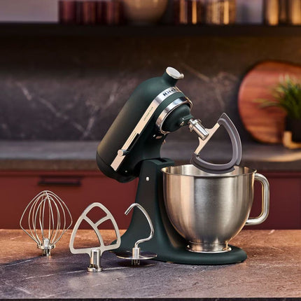 KitchenAid Artisan Plus Μίξερ Tilt-Head 4.7L 325W με Φωτισμό στο Μπολ, Πλανητική Κίνηση και Precision Speed Control 5KSM50PKVBPP Pebbled Palm