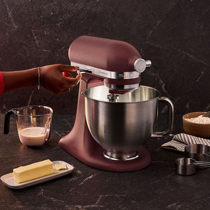 KitchenAid Artisan Plus Μίξερ Tilt-Head 4.7L 325W με Φωτισμό στο Μπολ, Πλανητική Κίνηση και Precision Speed Control 5KSM50PKVBSO Dried Tomato