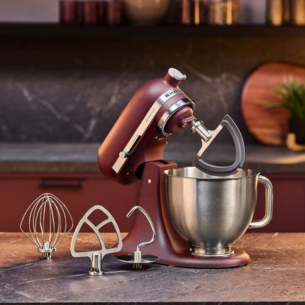 KitchenAid Artisan Plus Μίξερ Tilt-Head 4.7L 325W με Φωτισμό στο Μπολ, Πλανητική Κίνηση και Precision Speed Control 5KSM50PKVBSO Dried Tomato