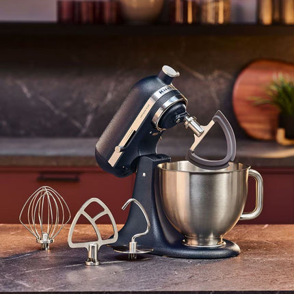 KitchenAid Artisan Plus Μίξερ Tilt-Head 4.7L 325W με Φωτισμό Μπολ και Precision Speed Control 5KSM50PKVBWB Wild Blueberry