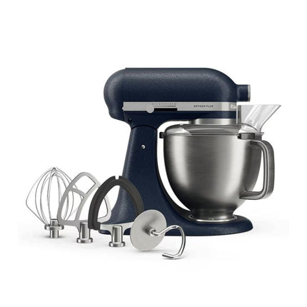 KitchenAid Artisan Plus Μίξερ Tilt-Head 4.7L 325W με Φωτισμό Μπολ και Precision Speed Control 5KSM50PKVBWB Wild Blueberry