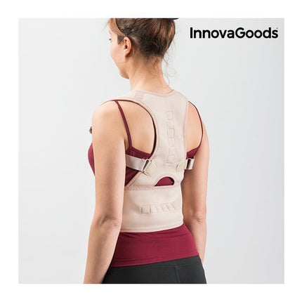 InnovaGoods Μαγνητική ζώνη στήριξης πλάτης υψηλής ποιότητας με 12 μαγνήτες