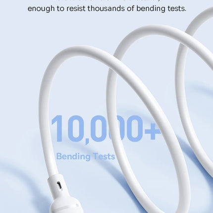 Baseus Cable Lightning to USB-A Silky Series 1.0m White