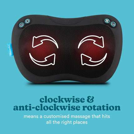Homedics Massage Pillow Shiatsu & Heat EVERYBODY SP-45H