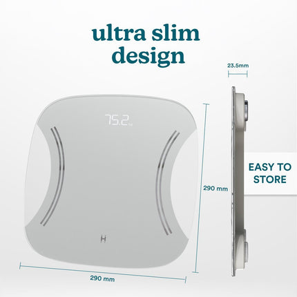 HoMedics Body Scale Essential SCL-B125 Grey