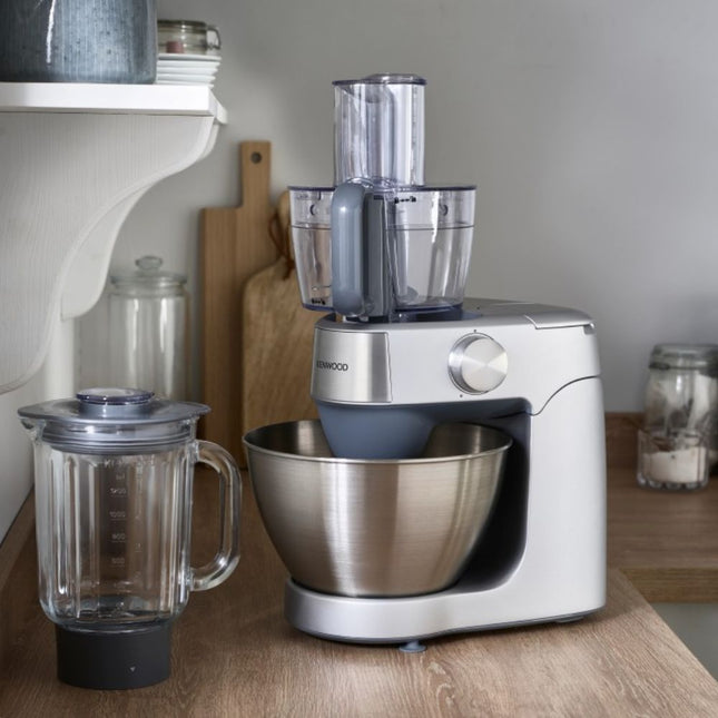 Kenwood Prospero+ Κουζινομηχανή 1000W με Ανοξείδωτο Κάδο 4.3lt, 6 Ταχύτητες & 12 Εξαρτήματα για Ζύμες & Μείγματα