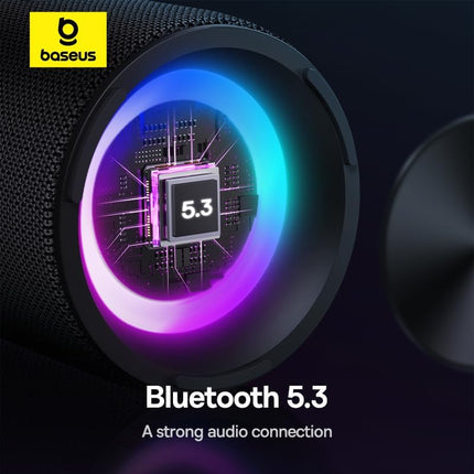 Baseus AeQur VO20 RGB Ασύρματο Bluetooth Ηχείο με 360° Ήχο & Φωτισμό RGB