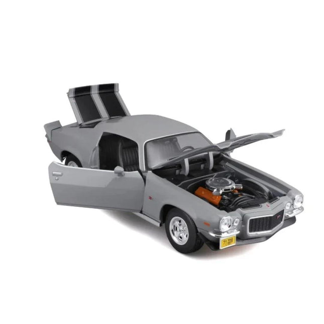 MAISTO Μινιατούρα Chevrolet Camaro 1971 1:18, 31131GR Γκρι, 3+ Ετών