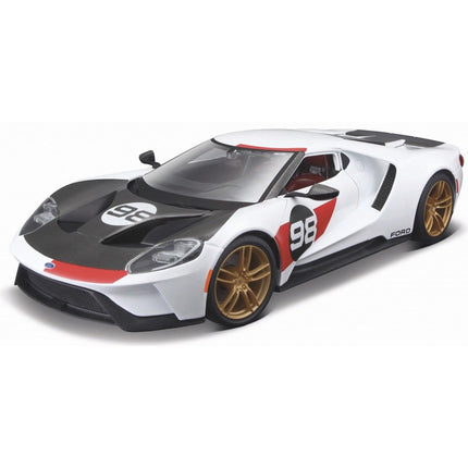 MAISTO Μινιατούρα Αυτοκινήτου Ford GT Heritage Edition 2021 1:18, 31390 Λευκό, 3+ Ετών