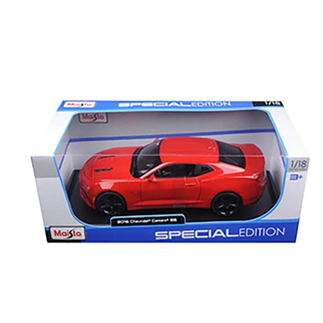 MAISTO Μινιατούρα Αυτοκινήτου Chevrolet Camaro SS 2016 1:18, 31689R Κόκκινο, 3+ Ετών