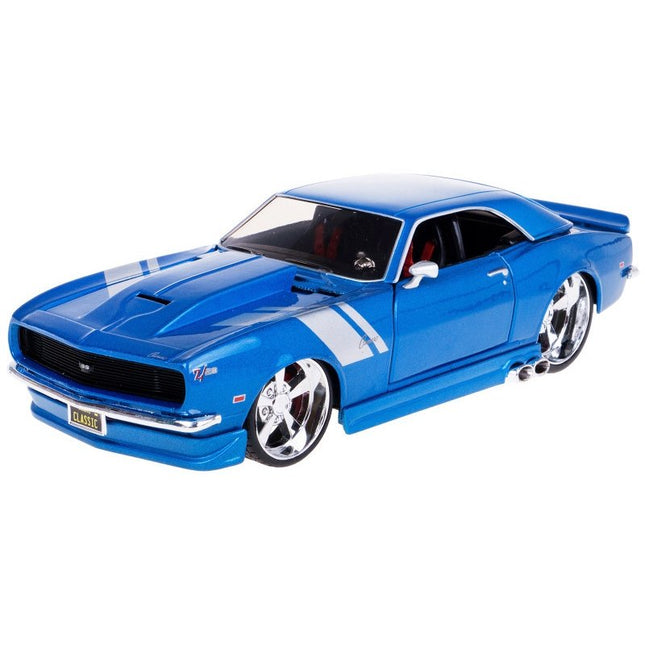 MAISTO Μινιατούρα Αυτοκινήτου Chevrolet Camaro Z/28 1968 Design Muscle 1:24, 32508 Μπλε, 3+ Ετών