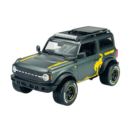 MAISTO Μινιατούρα Αυτοκινήτου Ford Bronco Badlands Off-Road 2021 1:24, 32541 Γκρι/Κίτρινο, 3+ Ετών