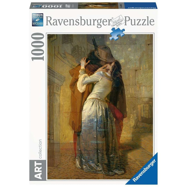 Ravensburger Παζλ Hayez – Το Φιλί 1000 Κομματιών 15405, 14+ Ετών