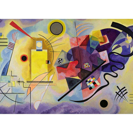 Ravensburger Παζλ Kandinsky – Κίτρινο, Κόκκινο, Μπλε 1000 Κομματιών 14848, 14+ Ετών