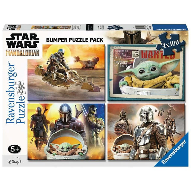 Ravensburger Παζλ The Mandalorian 4×100 Κομμάτια 05240, 5+ Ετών