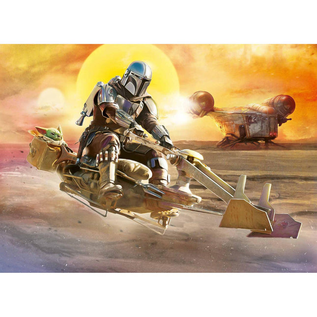 Ravensburger Παζλ The Mandalorian 4×100 Κομμάτια 05240, 5+ Ετών