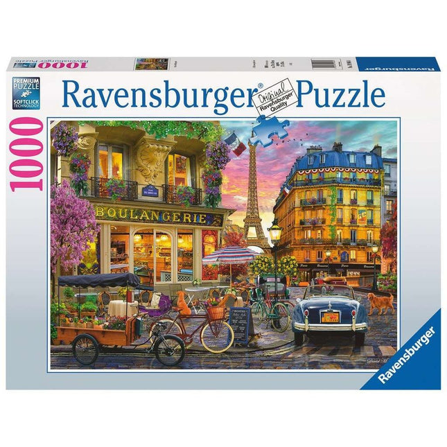 Ravensburger Παζλ Ανατολή στο Παρίσι 1000 Κομματιών 19946, 14+ Ετών