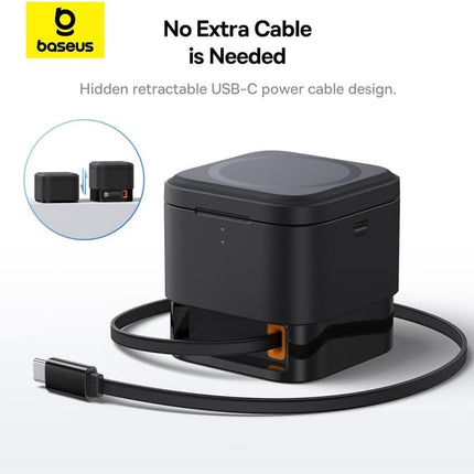 Baseus Charger Desktop Wireless 25W MagPro 2-in-1 Black