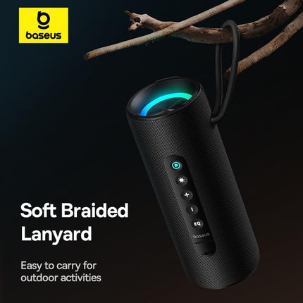 Baseus AeQur VO20 RGB Ασύρματο Bluetooth Ηχείο με 360° Ήχο & Φωτισμό RGB