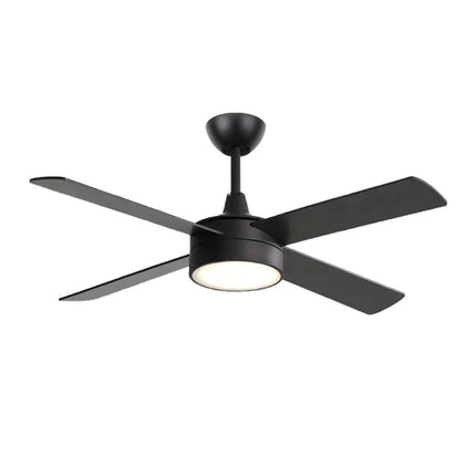 OTTO Διακοσμητικός Ανεμιστήρας Οροφής 52” 60W με Τηλεχειριστήριο και Φωτισμό LED D52080 Μαύρο