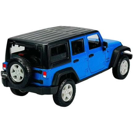 MAISTO Μινιατούρα Αυτοκινήτου Jeep Wrangler Unlimited 2015 1:24, 31268 Μεταλλικό Μπλε, 3+ Ετών
