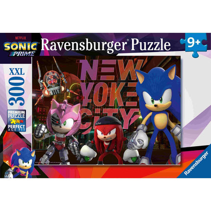 Ravensburger Παζλ Sonic Prime 300 XXL Κομμάτια – Δράση στη Συναρμολόγηση 13384, 9+ Ετών