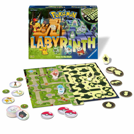 Ravensburger Labyrinth Pokémon Glow in the Dark – Περιπέτεια που Λάμπει 22839, 7+ Ετών