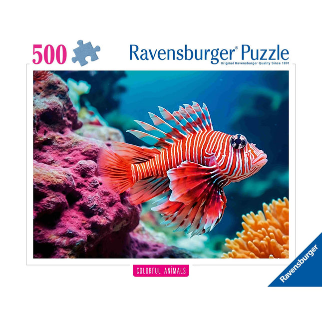 Ravensburger Παζλ Κόκκινο Λιονταρόψαρο 500 Κομματιών 12001334, 12+ Ετών