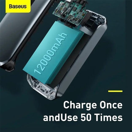 Baseus Car Jump Start Booster & Powerbank 12000mAh 1000A V.2