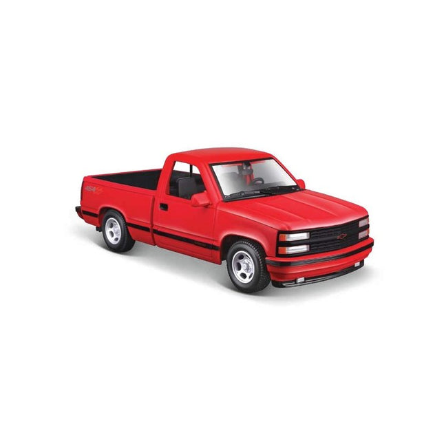 MAISTO Μεταλλική Μινιατούρα Chevrolet 454 SS Pick-up 1993 1:24, 32901 Κόκκινο, 3+ Ετών