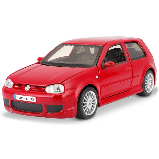 MAISTO Μεταλλική Μινιατούρα Volkswagen Golf R32 1:24, 31290 Κόκκινο, 3+ Ετών