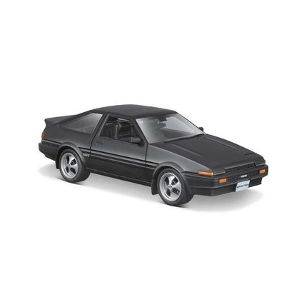 MAISTO Μεταλλική Μινιατούρα Toyota Sprinter Trueno AE86 1:24, 32916 Μαύρο Ματ, 3+ Ετών