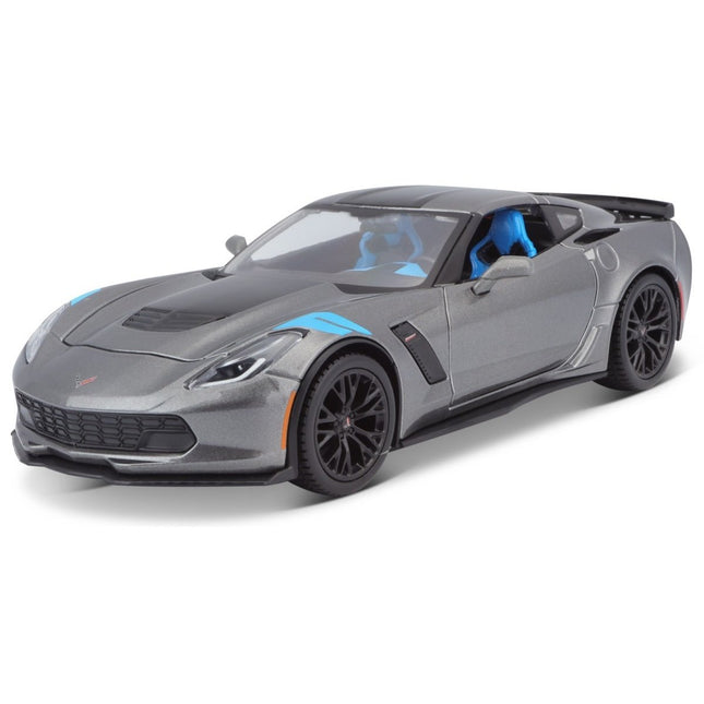 MAISTO Μινιατούρα Chevrolet Corvette Grand Sport 2017 1:24, 31516 Μεταλλικό Γκρι, 3+ Ετών